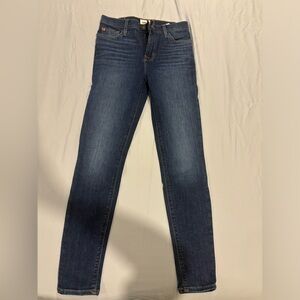 Hudson high rise ankle skinny jeans size 25
